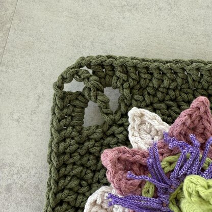 Passion Flower Granny Square
