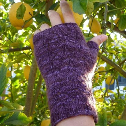 February Frost Fingerless Gloves