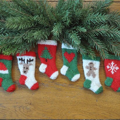 Classic Christmas Stocking Ornament Pattern