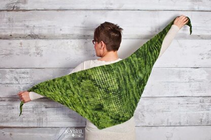 Green Tea shawl