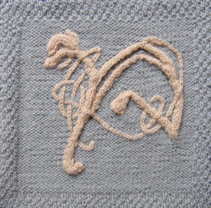 Beastie Celtic Blanket