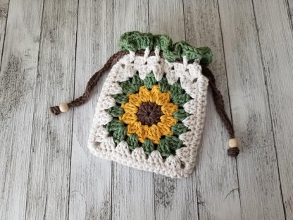 Sunflower Pouch