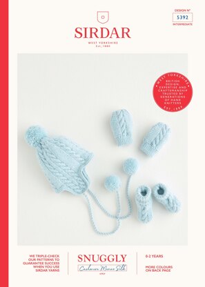 Kids Accessories in Sirdar Snuggly Cashmere Merino Silk 4 Ply - 5392 - Downloadable PDF