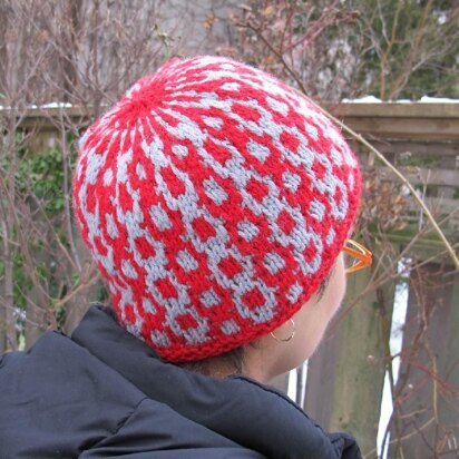 The Mod Squad Mosaic Hat - knitting pattern