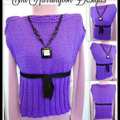 1014- purple sweater