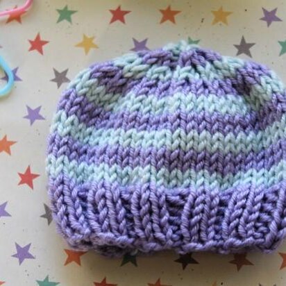 Perfect Preemie Baby Hat - knitting pattern