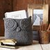 Owl Basket (Crochet Bulky Version)