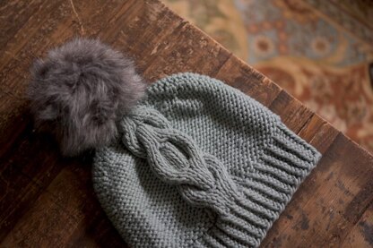 Cloudy Cables Hat