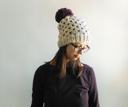 Little Hearts Fair Isle Hat