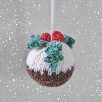 Christmas pudding ornament pattern. - A little love everyday!