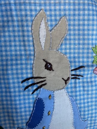 Peter Rabbit Applique / Embroidery Cushion #5