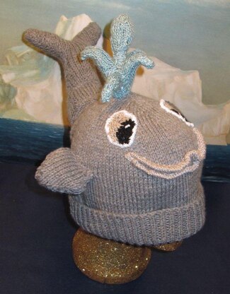 There She Blows Whale Beanie Hat