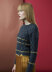 "Grete Sweater" - Sweater Knitting Pattern For Women in Debbie Bliss Cashmerino Aran - DB225