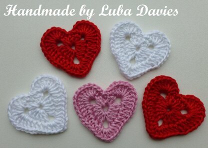 Crochet Heart Motif