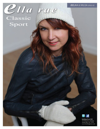 Belka Mitts & Wilga Beanie in Ella Rae Classic Sport - ER03-02 - Downloadable PDF