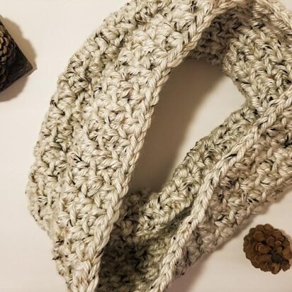 Aspen Tweed Cowl