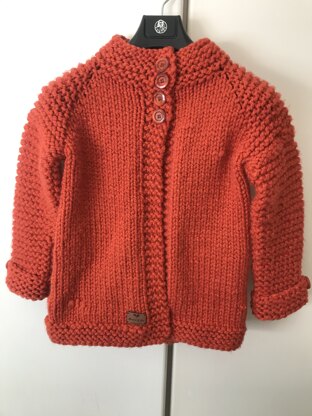 Brink Sweater on Burnt Orange
