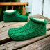 Ribbed Moccasin Slippers