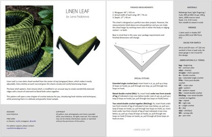 Linen Leaf
