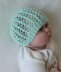 Rhapsody - 4ply lace Beanie for baby