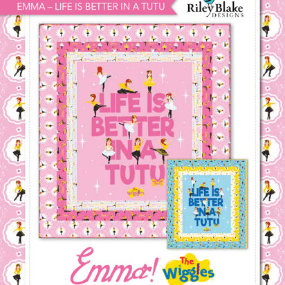 Riley Blake Emma – Life Is Better In A Tutu - Downloadable PDF