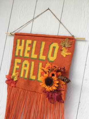 HELLO FALL Banner