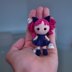 Tiny witch amigurumi