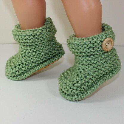 Toddler Simple Chunky One Button Ankle Boots