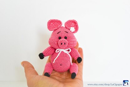 Piggy amigurumi crochet pattern