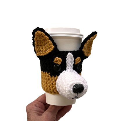 Tri Color Corgi Cup Cozy