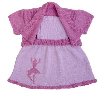 Cute Baby Outfits to Knit in 2 & 3 ply - Rabbit, Ballerina