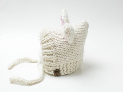 Bunny Ears Pixie Bonnet Hat Baby Children