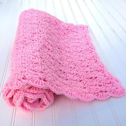 Peyton's Blanket - Easy Crochet Baby Blanket