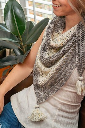 Hawthorne Tonal Shawl