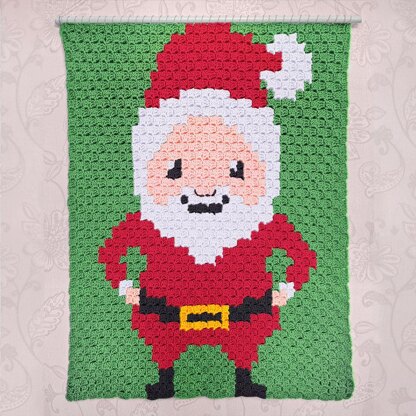 C2C - Santa - Corner to Corner Blanket