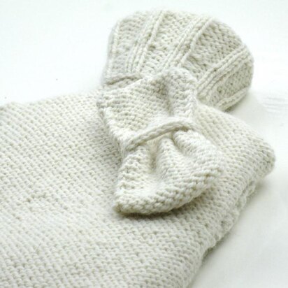 Sweet Bow Hot Water Bottle Cover