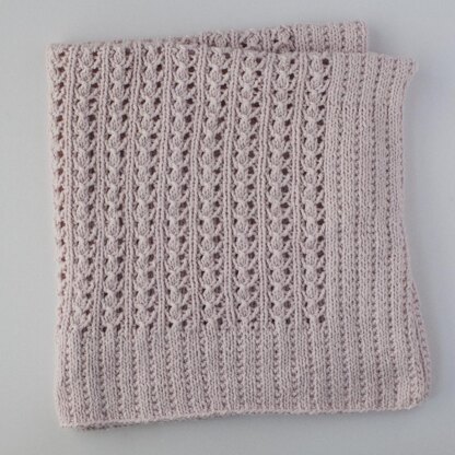 Lace Rib Blanket