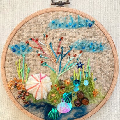 Rowandean The Sea Urchin Embroidery Kit