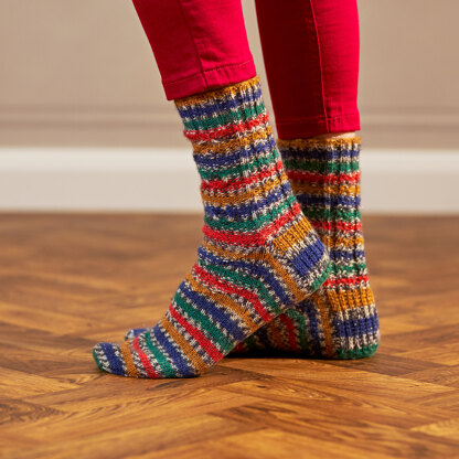 Alexander Socks in West Yorkshire Spinners - WYS1000282 - Downloadable PDF