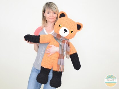 Roxy The Forest Fox Big Amigurumi