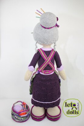 Crochet Doll Pattern, Amigurumi doll pattern, XLarge doll, 24"/61cm, Marilyn