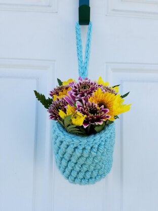 Simple Bolster Hanging Basket