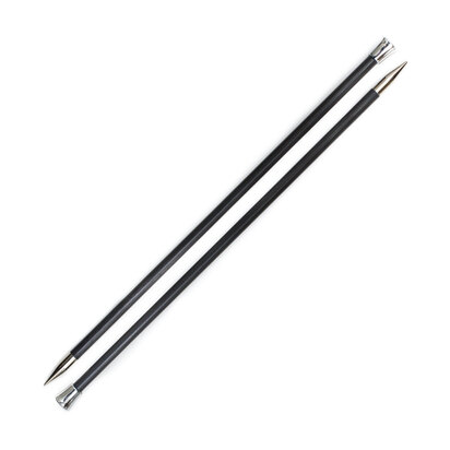 KnitPro Karbonz Single Point Needles 25cm