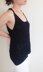 Black Linen Tank Top