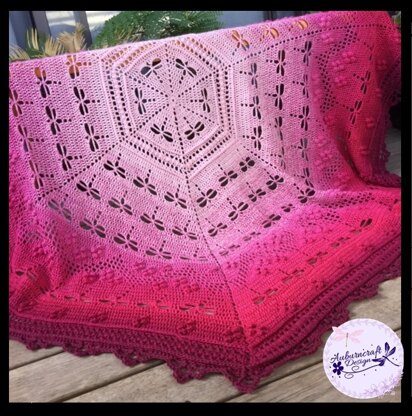 Six Wishes For A Dragonfly Blanket