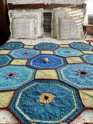 Flowery Afghan