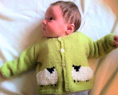 Baby Sheep Jacket and Hat