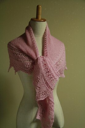 Cherry Blossom Shawl