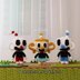 Cuphead, Mugman and Ms. Chalice amigurumi pattern (chibi version)