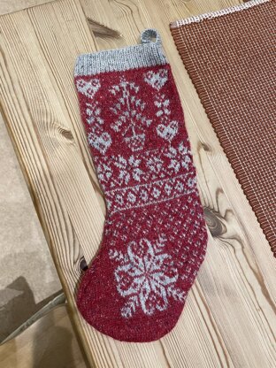 Nordic Christmas stocking